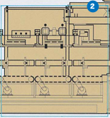 Inserter with leveler