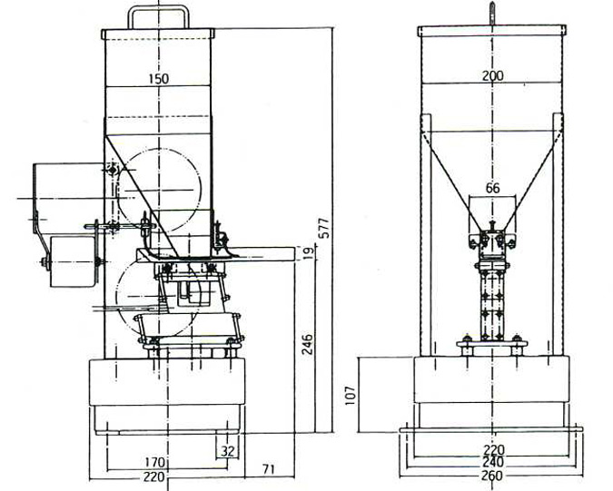 Vibratory feeder-type (VF)